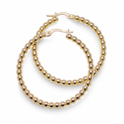 Hoops Gold plated